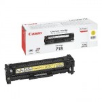 Оригинальный картридж Canon 718 yellow