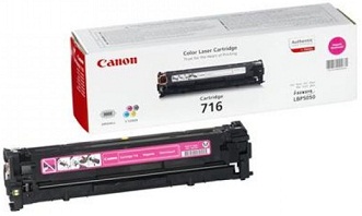 Заправка картриджа Canon 716 magenta